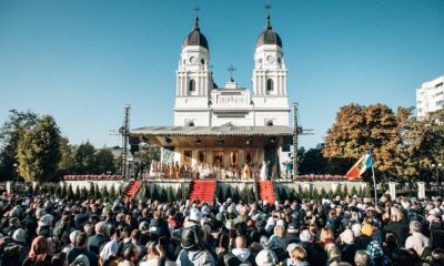 Pelerinaj Sfânta Parascheva. Zeci de mii de credincioși participă la Sfânta Liturghie