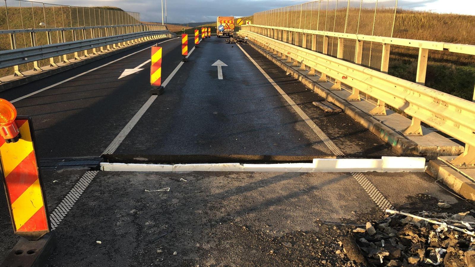 Restricții de circulație pe Autostrada Transilvania! Se efectuează reparații