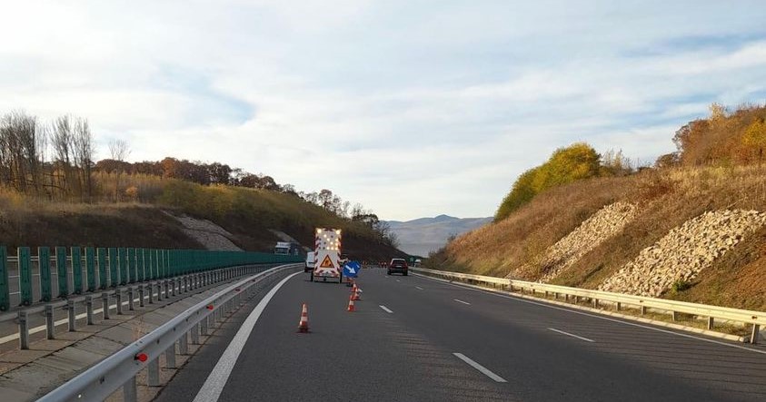 Restricții de viteză pe autostrada Transilvania, între Gilău și Nădășelu!