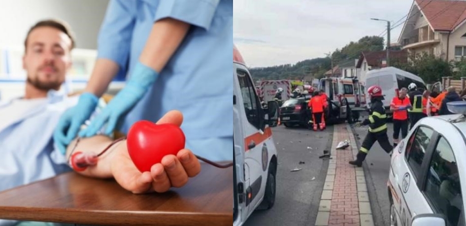 Șoferul implicat în cumplitul accident din Feleacu este în stare gravă! Are nevoie urgentă de sânge