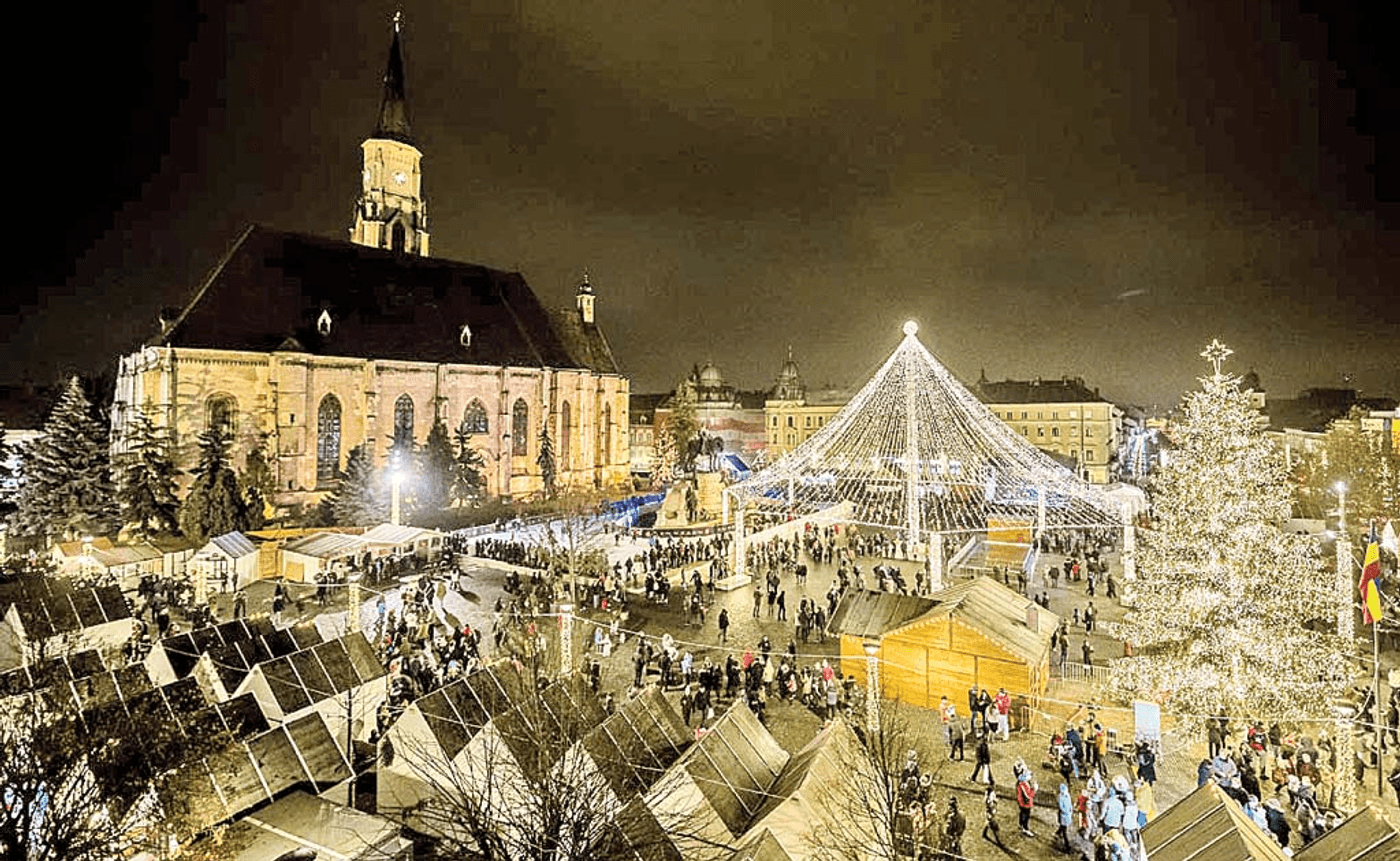 UNTOLD organizează 2 târguri de Crăciun în Cluj Napoca cu roată panoramică și patinoar