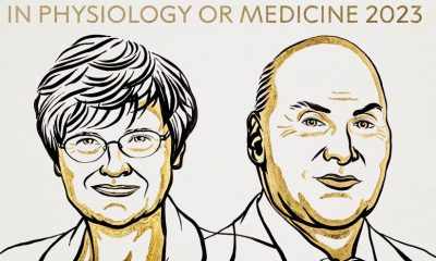 Premiul Nobel pentru Medicină 2023 - Katalin Kariko și Drew Weissman/Foto: Nobel Prize Facebook.com