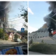 VIDEO - Incendiu puternic la cel mai frumos hotel din Dej! Persoanele cazate au fost evacuate