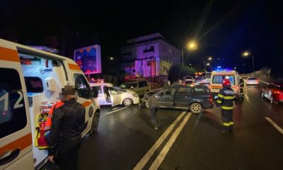 Accident rutier produs pe Calea Turzii/Foto: ISU Cluj