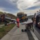 În accident au fost implicate un TIR și un camion/ Foto: ISU Cluj
