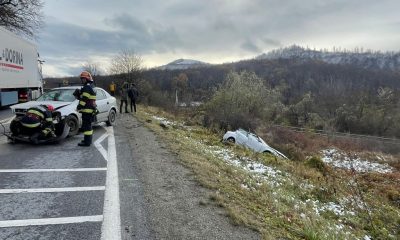 Accident grav pe DN1 Cluj-Oradea! Au intervenit pompierii și descarcerarea