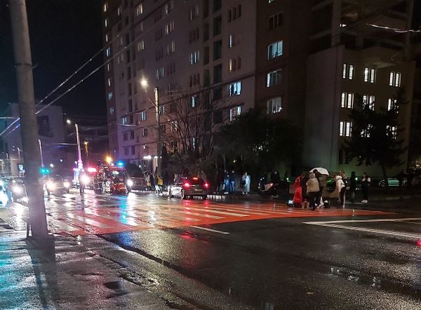 Accident miercuri seara pe strada Teodor Mihali/ Foto: Info Trafic Cluj-Napoca - Facebook