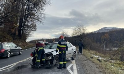 Accident pe DN1 Cluj-Oradea, lângă Morlaca. FOTO: ISU Cluj