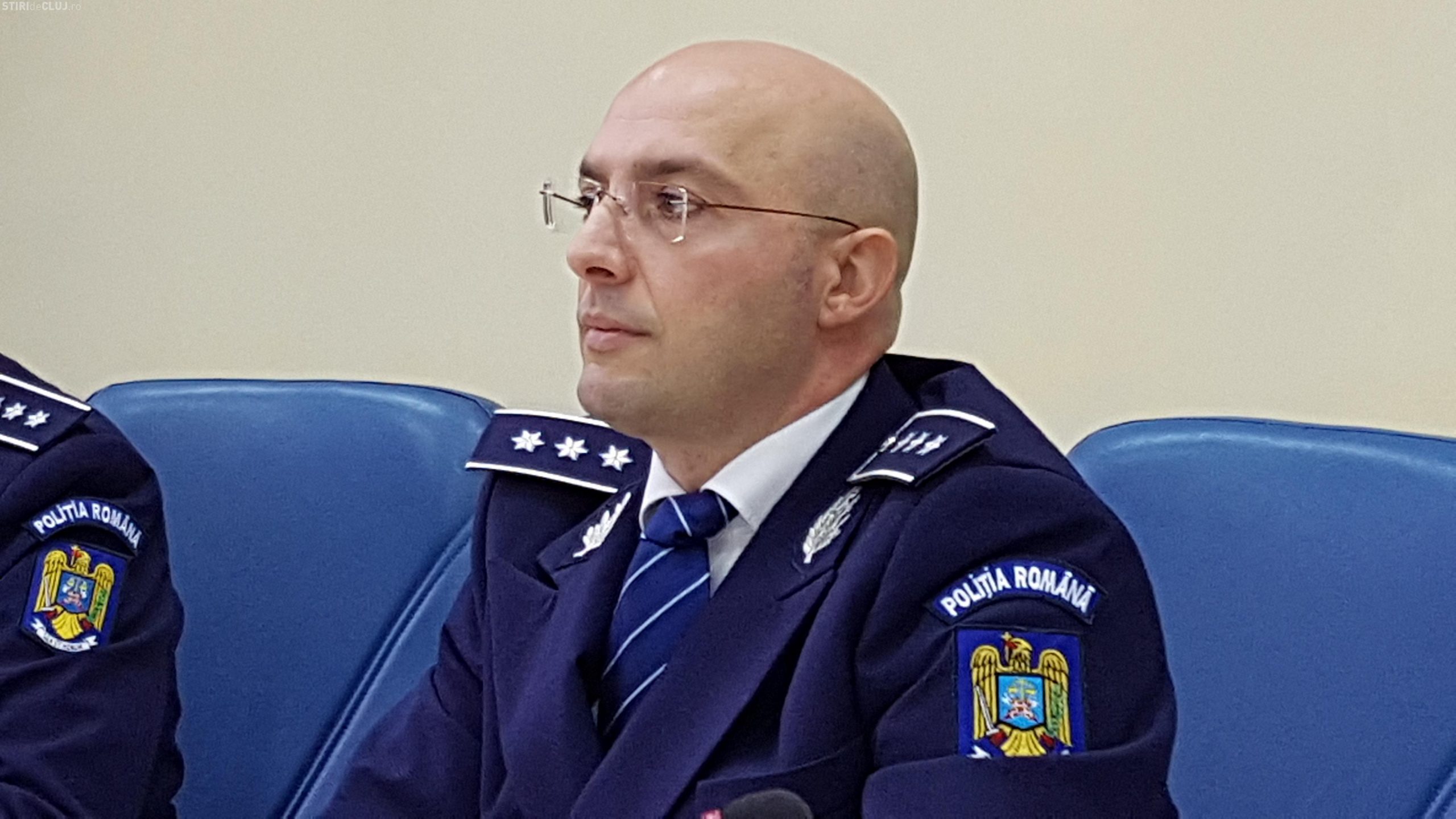 Adjunctul șefului IPJ Cluj, Constantin Ilea, numit șef la IPJ Maramureș după fuga primarului Cherecheș din țară