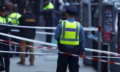 Filtre de Poliție în Dublin (Irlanda), în urma unui atac cu cuțitul lângă o școală din oraș/Foto: GBNews youtube.com