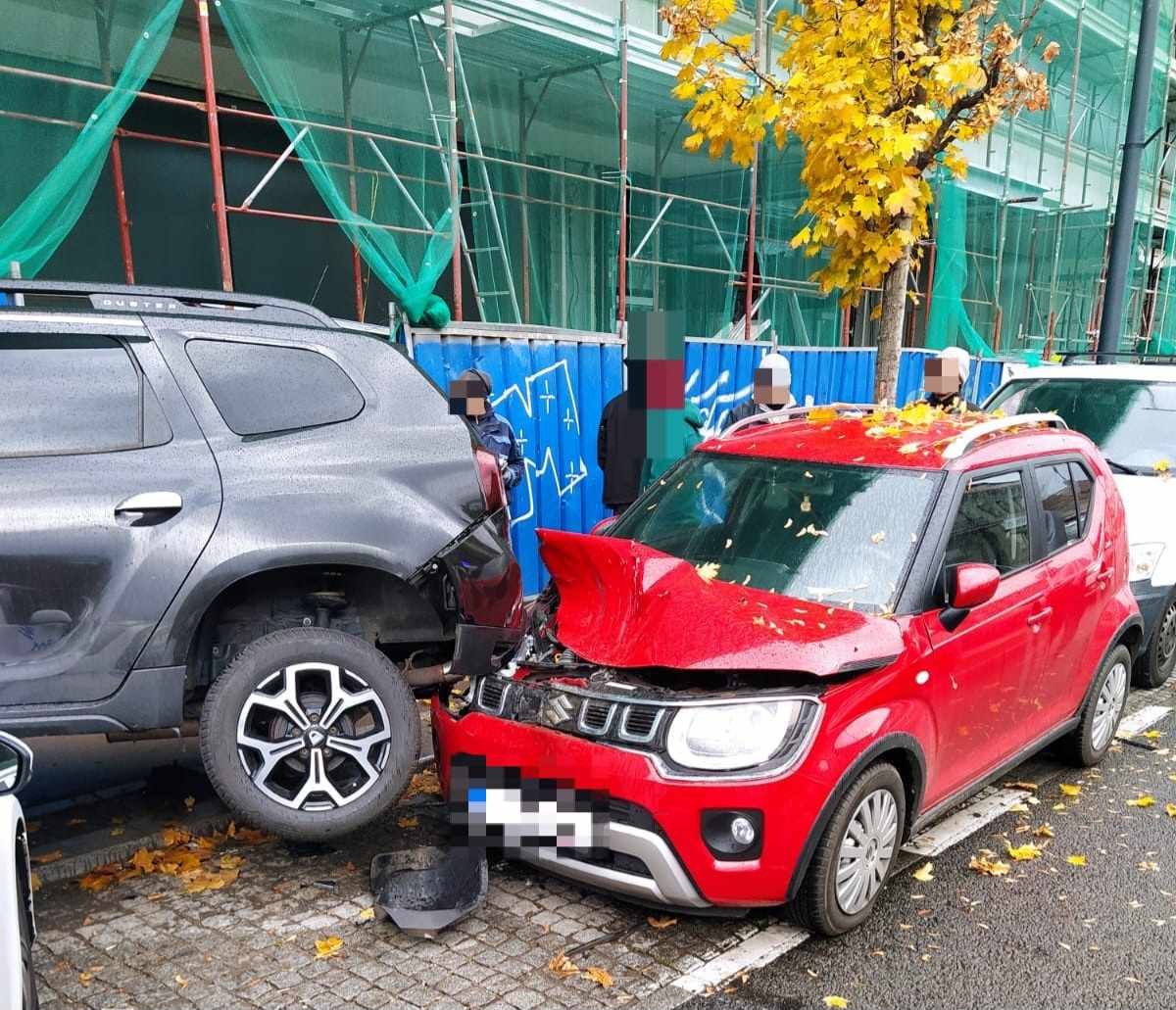 Cluj: Accident pe strada Avram Iancu! Un bărbat a fost transportat la spital - FOTO