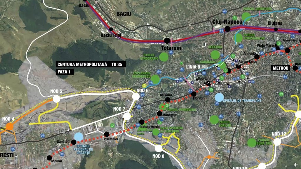 Constructorul drumului express din Cluj, în asocierea de firme care dorește realizarea tronsonului 2 al Centurii Metropolitane. Tarcea: "Are o mobilizare bună"