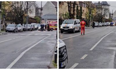 Geantă suspectă în Cluj-Napoca, pe strada Eremia Grigorescu! Pirotehniștii au trecut la treabă - VIDEO