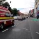 Manevră riscantă în trafic! Un șofer SMURD, la un pas să lovească un motociclist pe Calea Mănăștur- VIDEO