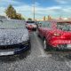 Mașini acoperite cu găinaț în parcarea Aeroportului Cluj - VIDEO