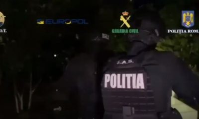 Percheziții DIICOT Cluj. Traficant de droguri, reținut/Foto: Poliția Română