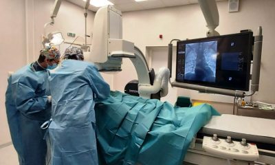 Premieră medicală în tratarea AVC-ului, în cadrul Laboratorului de Radiologie și Imagistică Medicală a Spitalului Județean de Urgență din Cluj/Foto: Spitalul Clinic Județean de Urgență Cluj-Napoca Facebook.com