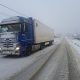 Prima ninsoare a creat haos în România. FOTO: DRDP Iași/ Facebook