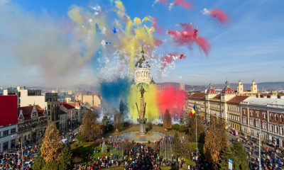 Programul evenimentelor de Ziua Națională la Cluj Napoca. Spectacol de drone, artificii și concerte speciale