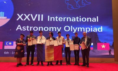 Un elev din Cluj, medaliat cu bronz la Olimpiada Internaţională de Astronomie. FOTO: Ministerul Educației/ Facebook