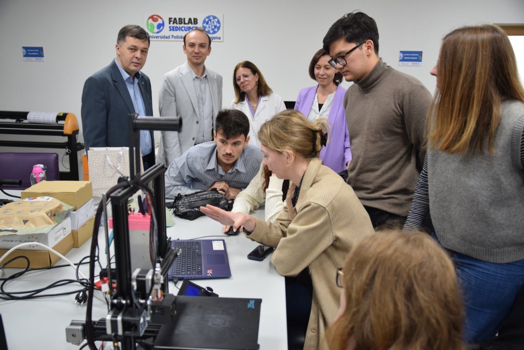 Studenți și profesori ai UTCN au participat la programul de formare Erasmus + Proiectare digitală aplicată şi tehnologii de fabricaţie pentru aplicaţii bio-medicale