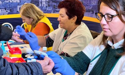 Sute de persoane și-au făcut testul de glicemie la Cluj, de Ziua Mondială a Diabetului