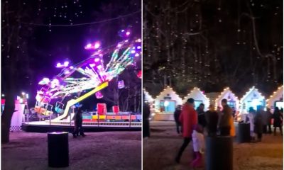 Târgul de Crăciun din Florești s-a deschis / Foto: captură video Facebook - Asalt