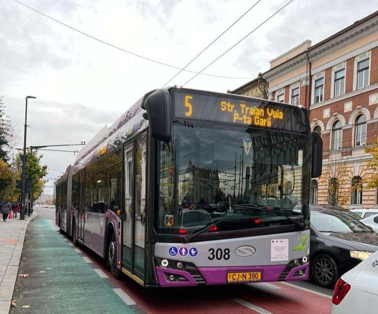 Vor fi suplimentate cursele pe linia 5, anunță Compania de Transport Public Cluj-Napoca