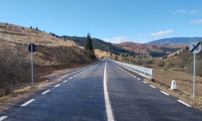 Drumul Mănăstireni – Călata – Mărgău a fost asfaltat. FOTO: CJ Cluj