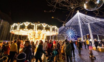 Târgul de Crăciun din Piața Unirii, „Planeta Crăciun”, Cluj-Napoca/Foto: Târgul de Crăciun Cluj-Napoca Facebook.com