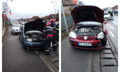 ACCIDENT cu trei mașini la ieșire din Florești, spre Gilău - FOTO