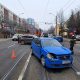 Accident cu două mașini pe strada Primăverii! Două persoane sunt consultate de echipajele SAJ
