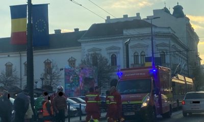Accident pe strada Memorandumului / Foto: WhatsApp ISU Cluj