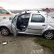 Accident pe un drum din Cluj. O femeie a fost transportată la spital