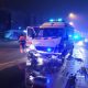 Ambulanță implicată într-un accident rutier, în Turda/Foto: ISU Cluj