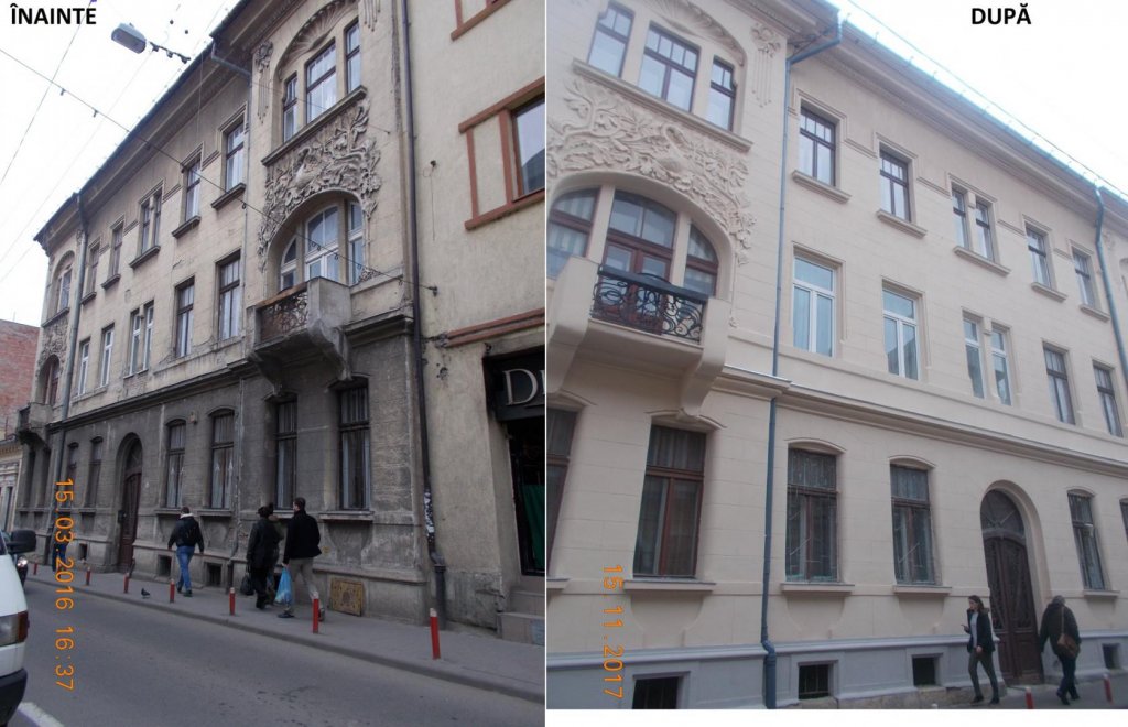 Aproape 1.000 de clădiri, refațadizate la Cluj-Napoca