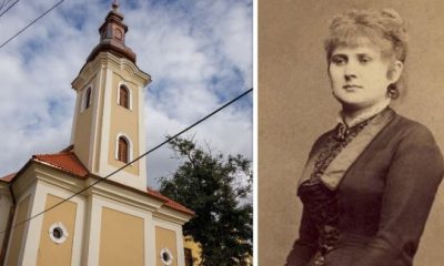 Biserica din centrul Clujului, locul în care s-a căsătorit Veronica Micle/ Foto 1: visitcluj.ro/ Foto 2: Biblioteca Naţională a României