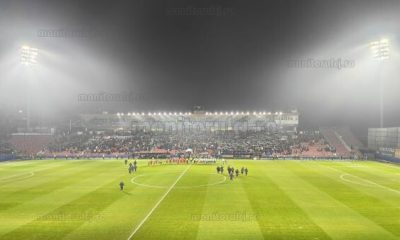 Meciul dintre CFR și „U” Cluj din 21 decembrie 2023/ Foto: monitorulcj.ro
