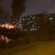 Incendiu la mall-ul din Gheorgheni. Pompierii intervin cu trei autospeciale