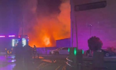 Incendiu puternic la Iulius Mall Cluj-Napoca- VIDEO