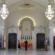 Ceremonie de decorare, la Palatul Cotroceni, cu președintele Klaus Iohannis / Foto: captură video - Facebook - pagina Administrația Prezidențială a României