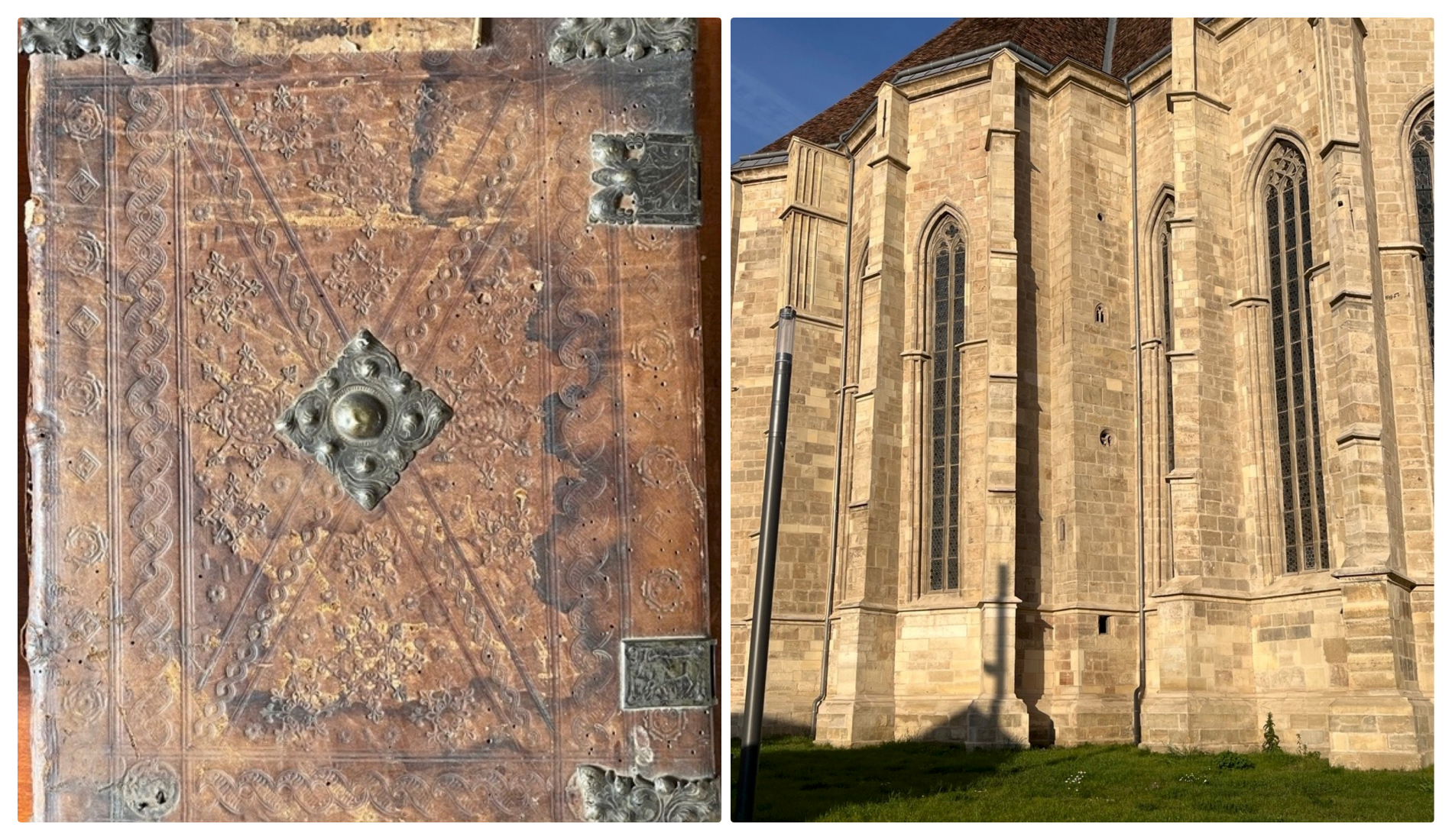 Manuscrise medievale, descoperite în turnul secret al Bisericii Sf. Mihail. Unul a fost păstrat la Cluj și a fost studiat - FOTO