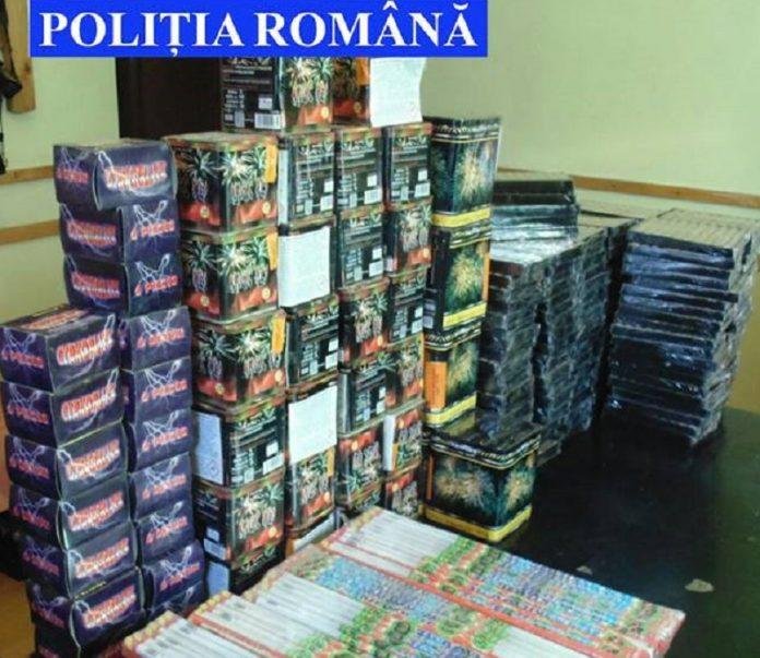 Polițiștii îi “vânează” pe cei care vând ilegal petarde și artificii. Doi bărbați din Cluj au fost prinși