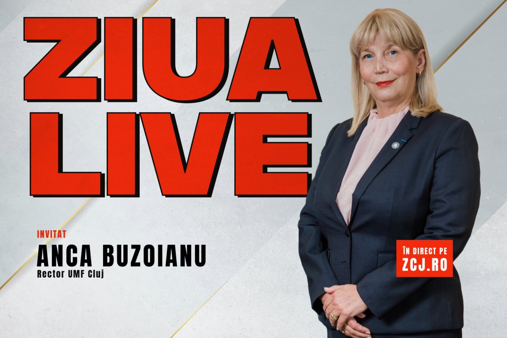 Rectorul UMF Cluj, Anca Buzoianu, vine la ZIUA LIVE