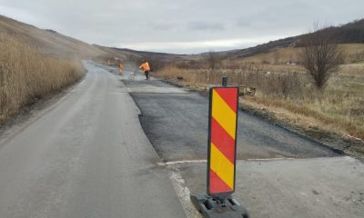 Reparații pe un nou drum județean din Cluj. Ce lucrări se fac