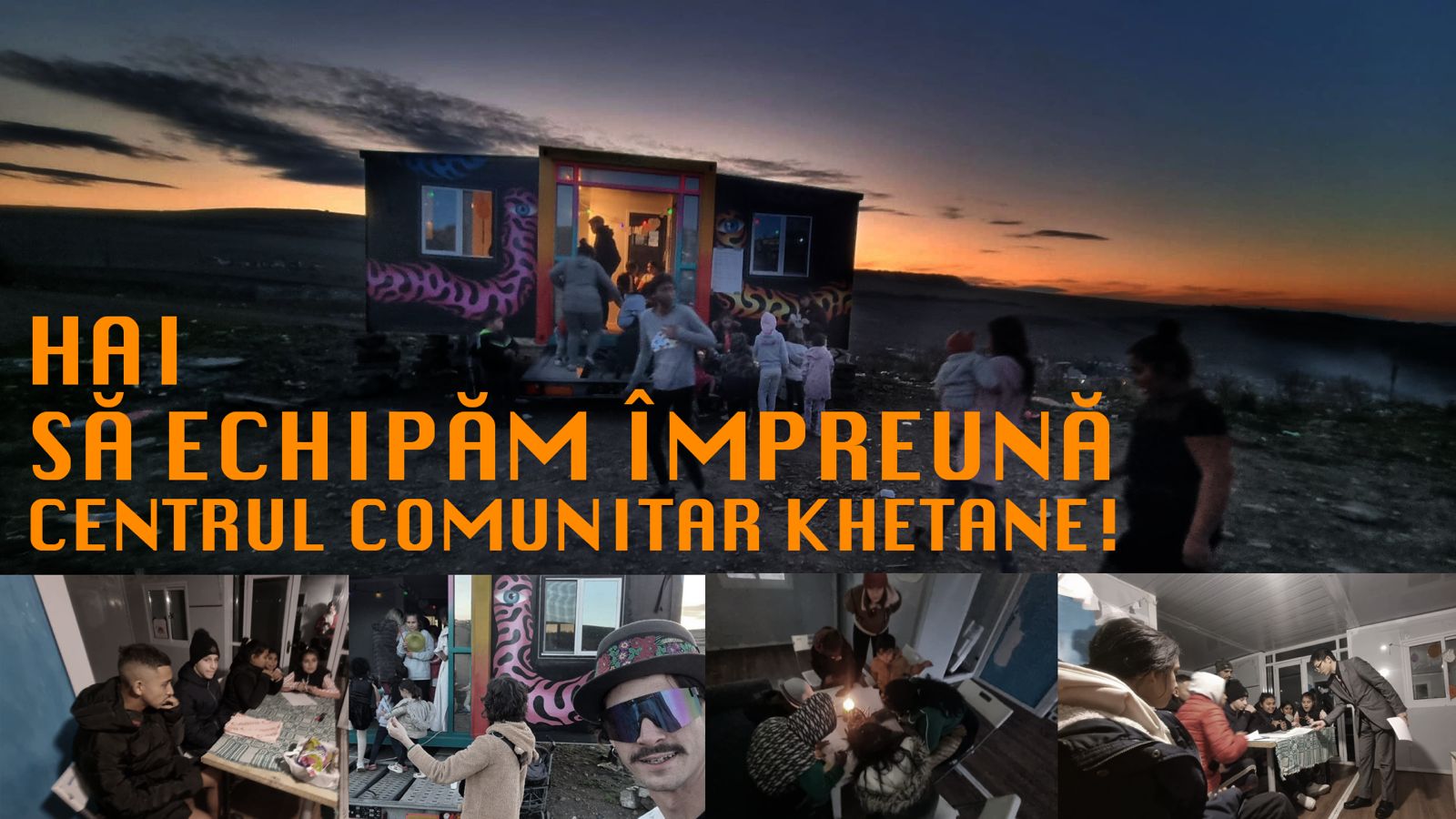 Se adună donații pentru Centrul Comunitar Khetane, de la Pata Rât!