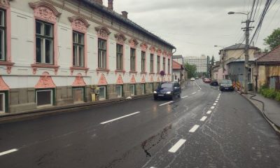 Circulația pe strada Dragalina din Cluj-Napoca a fost reluată/Foto: Municipiul Cluj-Napoca Facebook.com