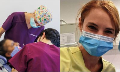 Medic stomatolog, voluntar pentru clujenii defavorizați / Foto: SCJU Cluj - Facebook