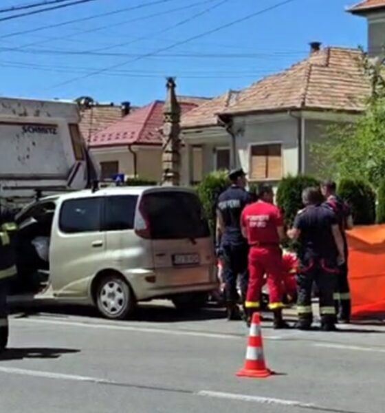Accident mortal la Săvădisla, Cluj – șofer ucis din cauza telefonului mobil