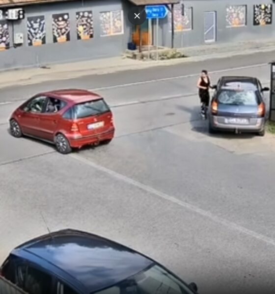 Pieton lovit de mașină în Băișoara, județul Cluj